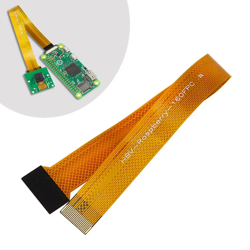 FFC ленточный кабель свинцовое соединение Гибкая плоская камера линия для Raspberry Pi Zero Pi0 V1.3 W/H Замена