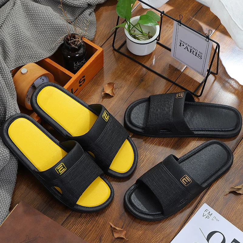 

New Men Woman Slippers Sandals Summer Fashion Couple Shoes Korean Beach Slippers Men Flip Flop Non-slip Home Slipper 2021