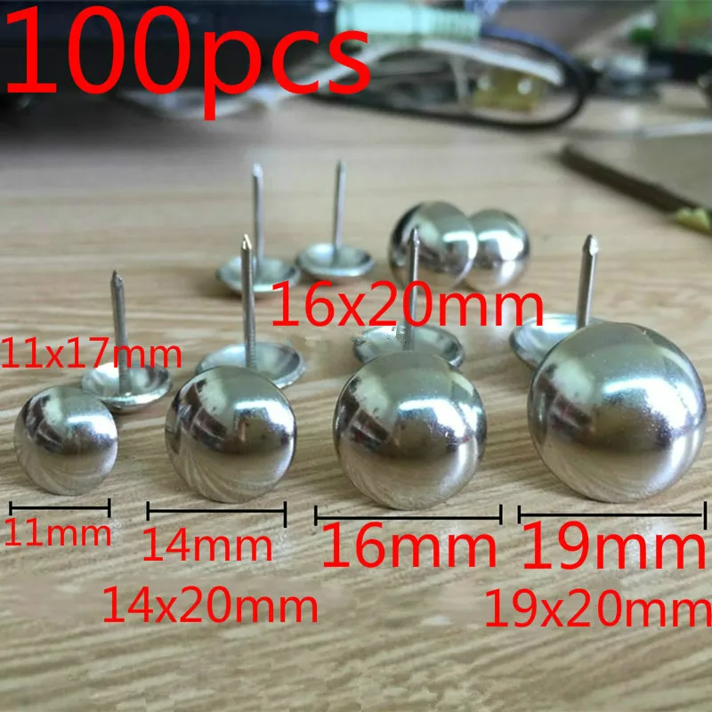 100 шт. декоративные металлические гвозди для украшений в античном стиле|Гвозди| |