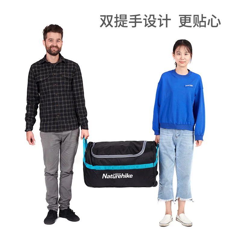 Чемодан Naturehike на колесах 110 л складная сумка для хранения отдыха открытом воздухе