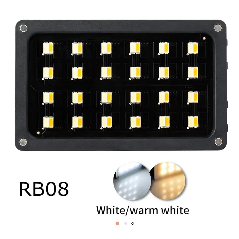 VILTROX Weeylife RB08P мини видео светодиодный светильник RGB 2500 8500K Портативный заполняющий
