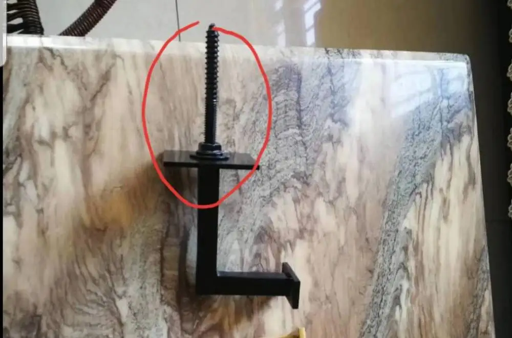 Бесплатная доставка черный цвет нержавеющая сталь настенный кронштейн