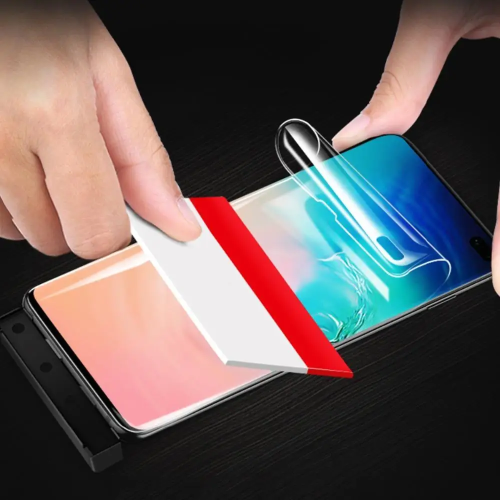 2 шт. 3D полный Экран гидрогель пленка для OPPO Find X Realme K3 спереди и длинное сзади