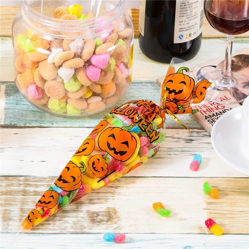 

Trick or treat Plastic Spider Web Bowls Fruits Black Basket Candy Bags Halloween Decoration For Home Halloween Eve Party Decor