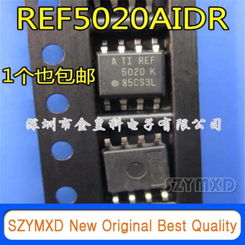 5Pcs/Lot New Original REF5020AIDR REF5020AID REF5020K SOP-8 Voltage Reference Chip In Stock