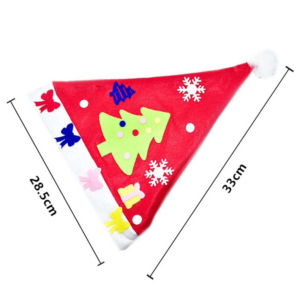 Горячие плюшевые игрушки DIY рождественская шапка мягкие куклы Монтессори