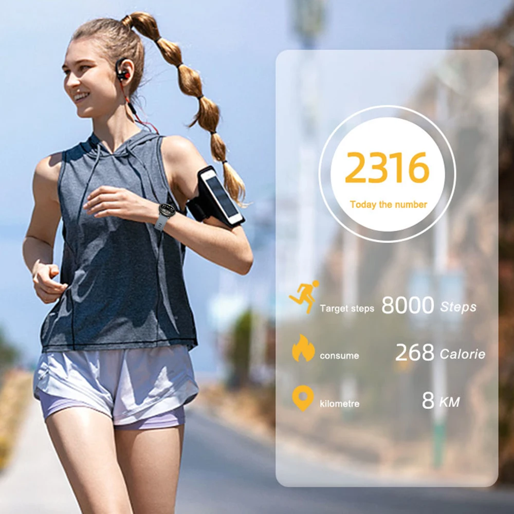 

Rogbid GT 2 Sleep Monitor Sport Heart Rate Fitness Tracker Smart Watche Men Women Smartwatch Clock for IOS Android Xiaomi