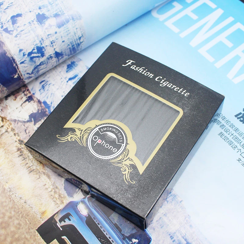 Классический матовый металлический табачный ящик для сигарет держатель