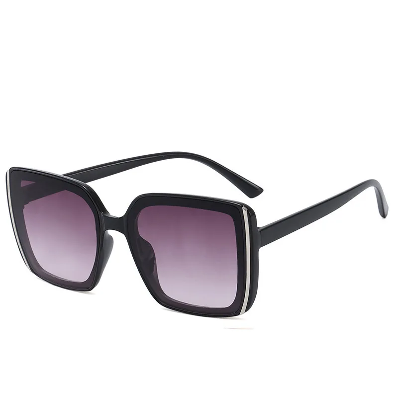 

2020 New Square Sunglasses Women Brand Designer Big Frame Gradient Vintage Sun Glasses For Men Oculos De Sol Feminino