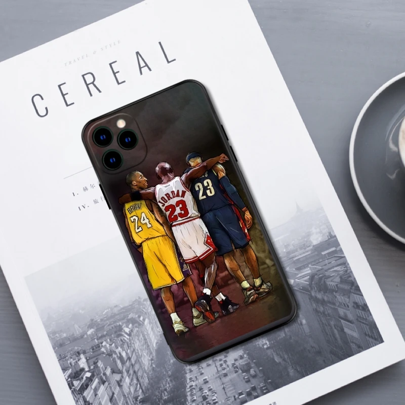 

Sports brand star painting soft Case For iPhone 11 12 Pro Max mini 7 8 6 6S Plus XR X XS MAX silicone phone Cover fundas capa