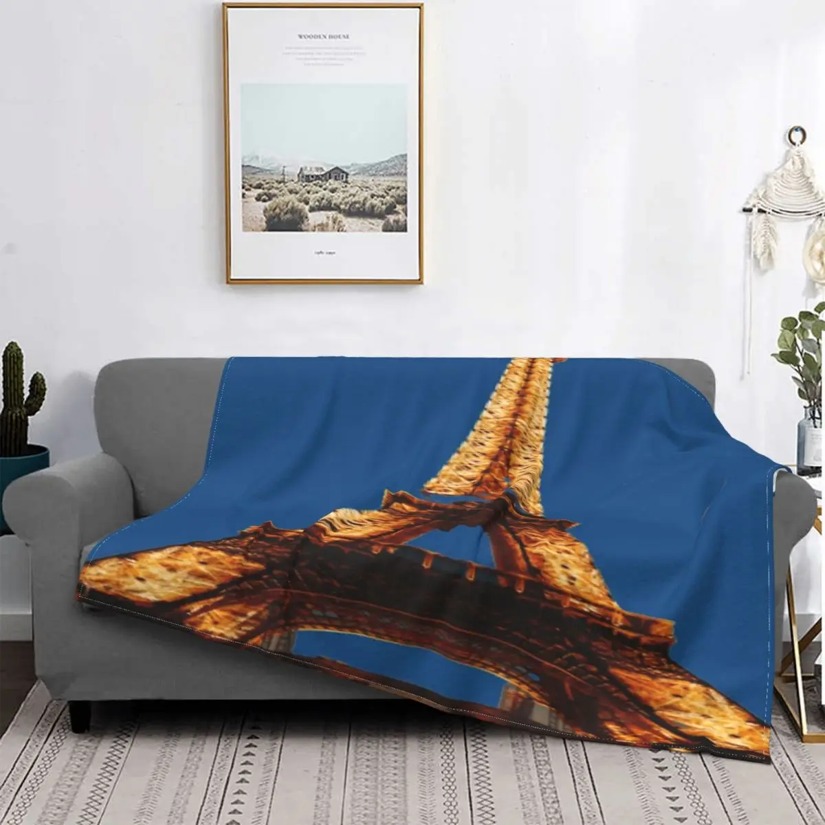 

Башня Eifel-manta a quadros para cama, colcha de verano para Baby