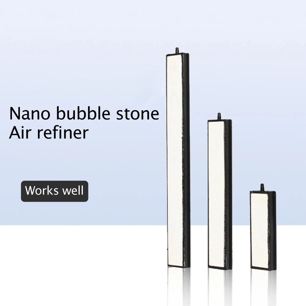 

Бесшумный аквариумный нано-Воздушный камень для аквариума очиститель воздуха аэрационная полоса пузырьковый камень гидропонный кислород...