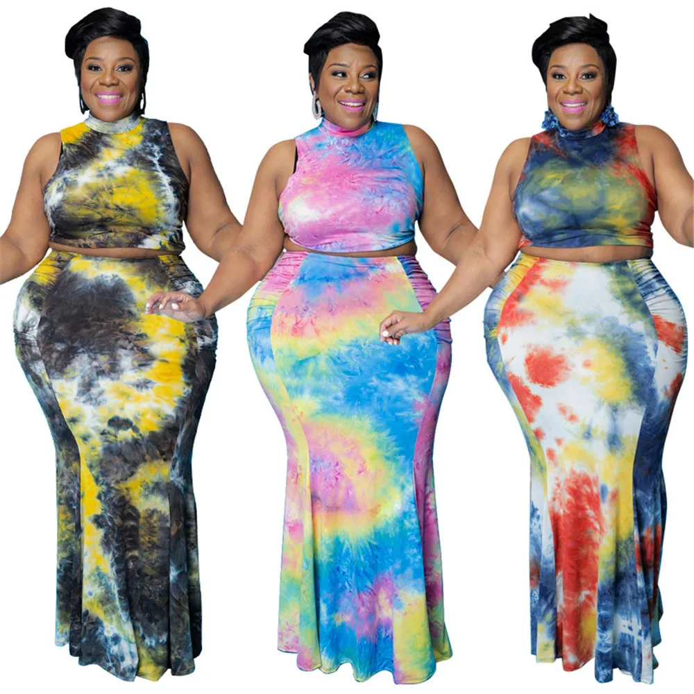 

Plus Size Sets Fall Fashion Sexy Personality Urban Street Wear Printing Package Buttocks Casual Clothing Wholesale Dropshipping