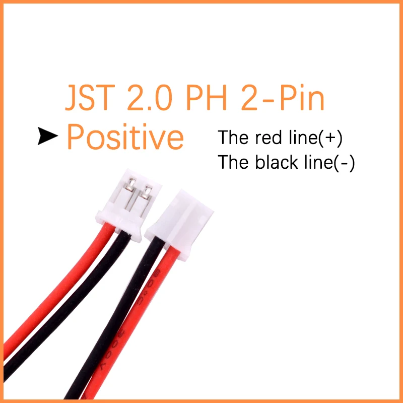 JST PH2.0 2pin 3 7 V 1000mAh 503450 литий полимерная LiPo аккумуляторная батарея PS4 Золотая