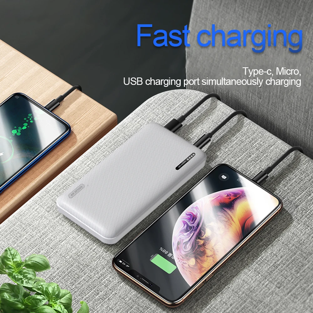 Внешний мини аккумулятор WK на 10000 мА · ч с USB портом|Внешние аккумуляторы| |