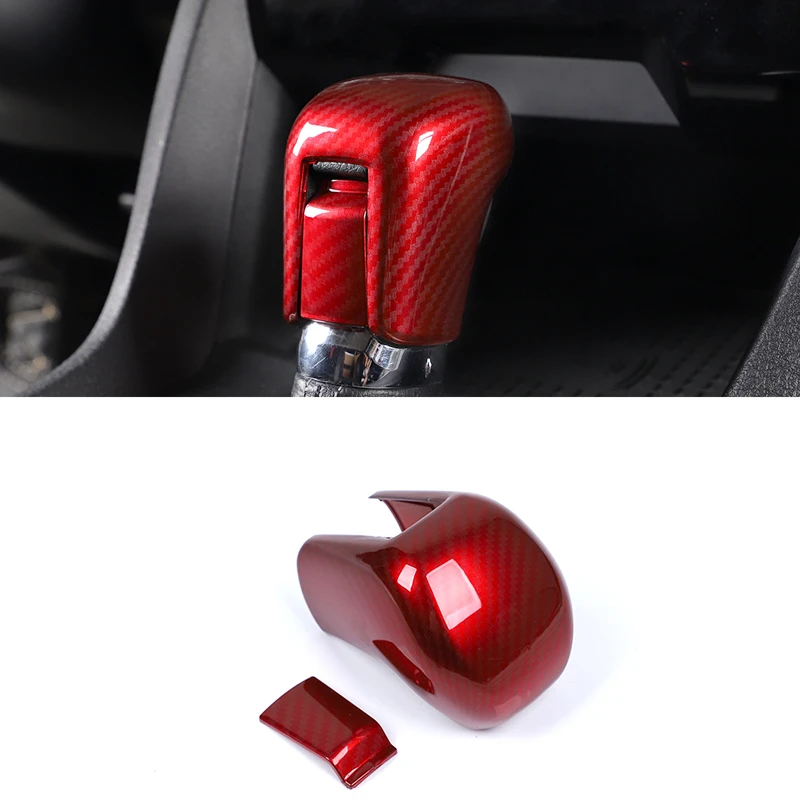 Крышка переключения передач автомобиля из АБС пластика и углеродного волокна