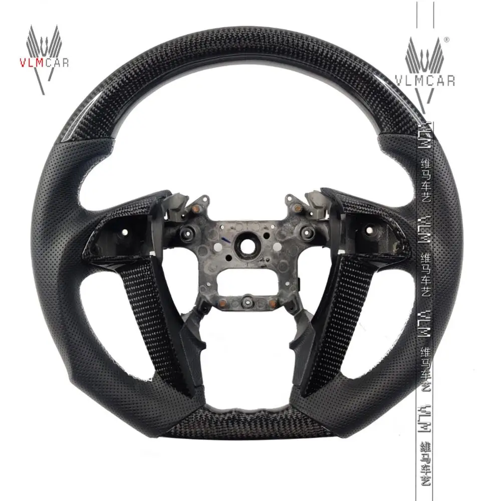 

VLMCAR Carbon Fiber Steering Wheel For Accord 8th Generation Flat Bottom Support Customization For Any Car Model Car Accessories