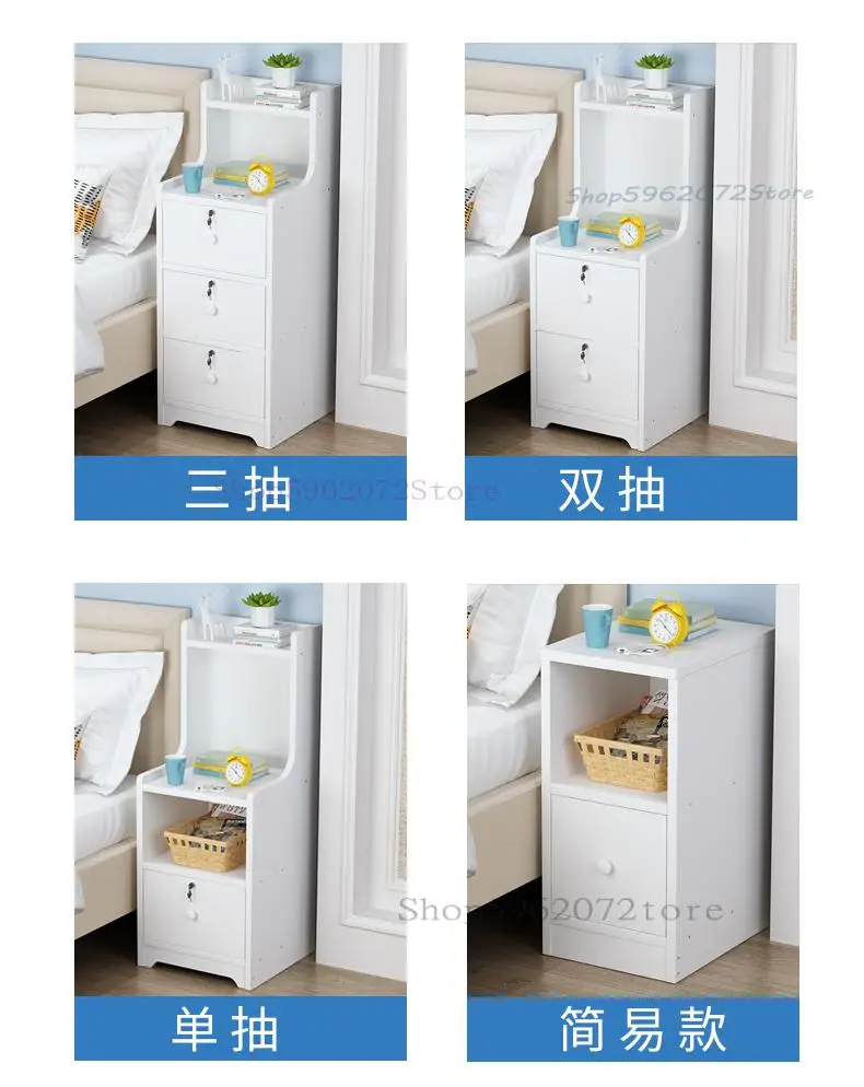 Прикроватный столик супер узкий 20 / 25 30 см шкафчик для хранения документов