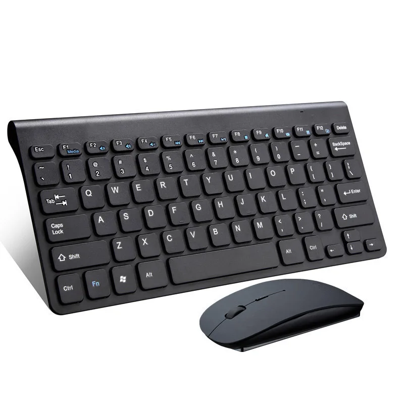

2.4GHz Wireless Keyboard + Wireless Mouse Combo Set For Laptop PC Desktop VDX99