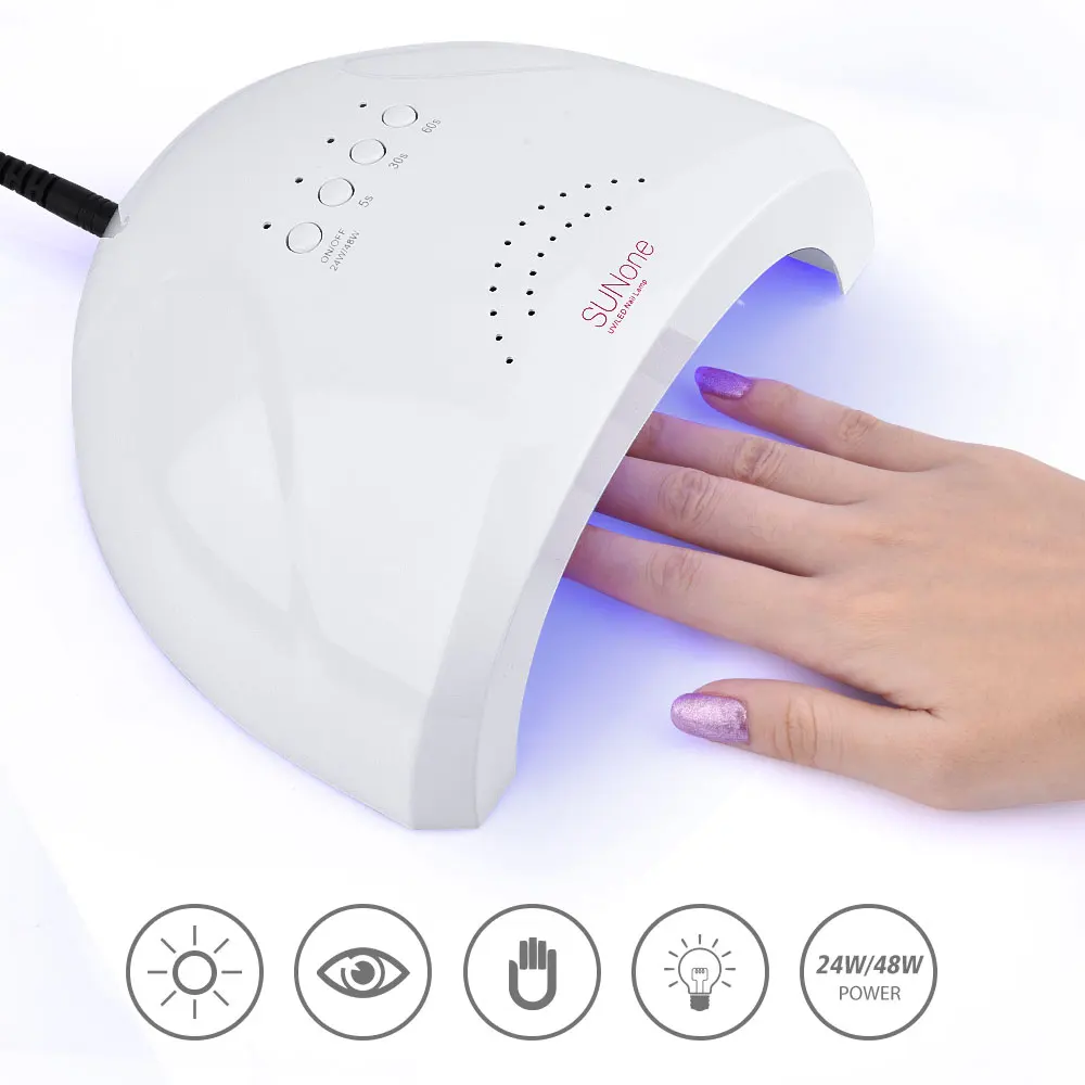 

48W Professional LED UV Nail Lamp for Nail Gel Polish LED Nail Light Nail Dryer UV Lamp Ship From Russian Warehouse