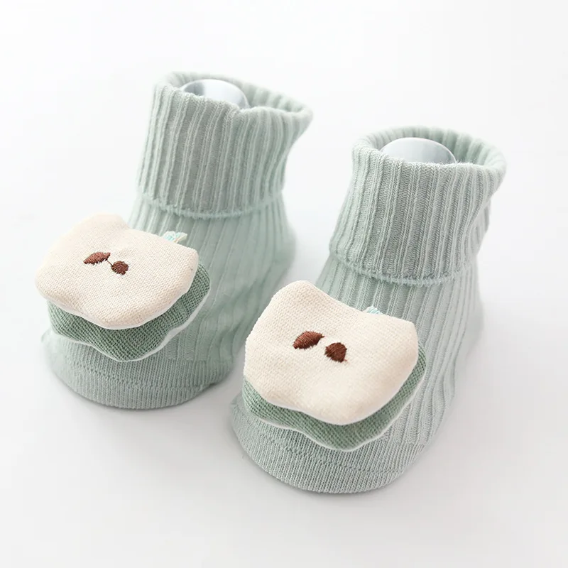 

Spring Autumn Soft Cotton Baby Girls Socks Newborn Cartoon Fruit Baby Socks Infant Baby Boy Socks Anti Slip Floor Sock Shoes