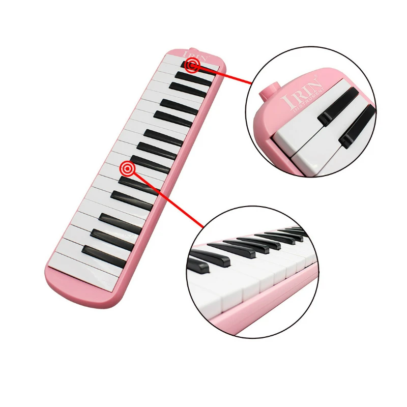 Прочные 32 клавиши для пианино мелодика с сумкой переноски музыкальный