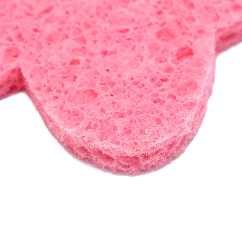 3 шт./2 шт. натуральная древесная волоконная Очищающая губка для отшелушивания Puff