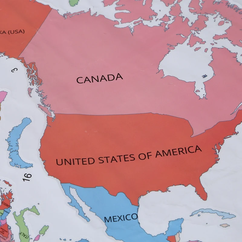 Карта мира съемные наклейки на стену художественная надпись наклейка домашний