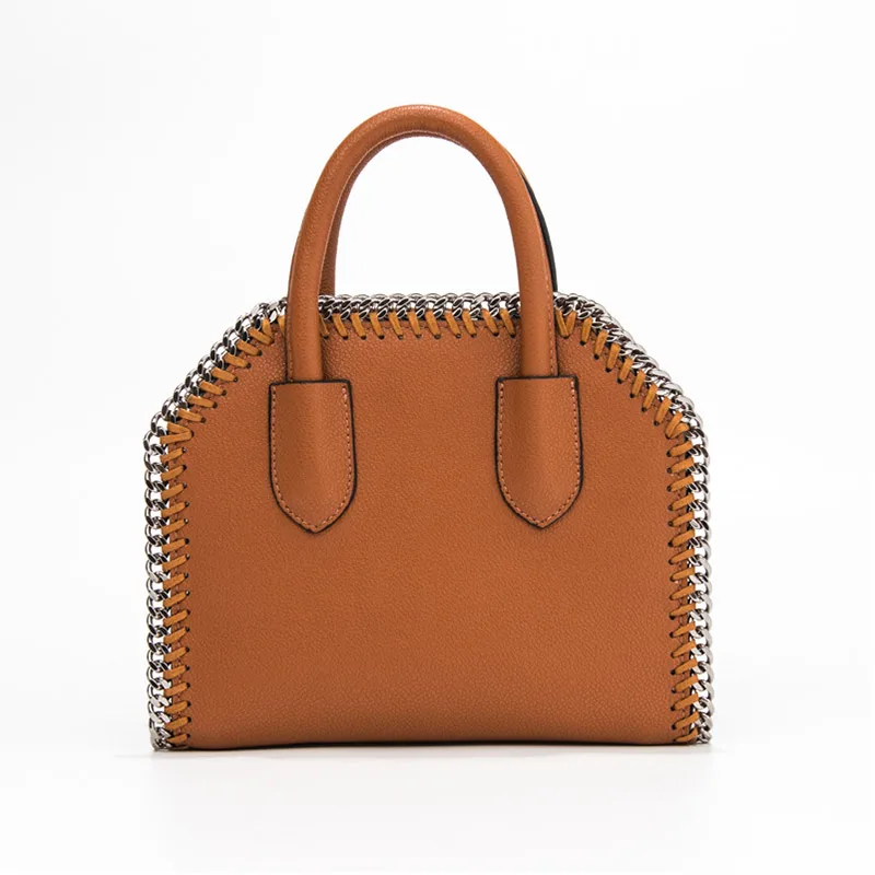 brown Handbags For Women Latest Fashion Crossbody Bags Luxury Handbag Women Bag Litchi Tote Message Bag Autumn Winter Casual Bag - Цвет: brown