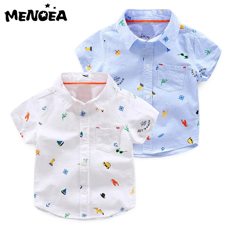 Одежда для малышей 2020 детская одежда летняя рубашка Детская Повседневная с