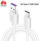 Оригинальный USB-кабель Huawei 5A Type-C, супер зарядное устройство, кабель для быстрой зарядки для P40 P30 Pro Lite Mate 20 30 Pro RS Honor 10 20 V20 V30