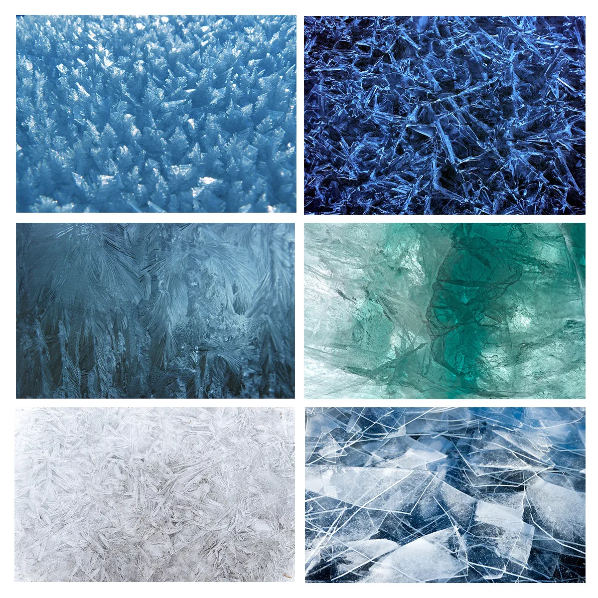 

Ice Texture Vinyl Photography Backdrop Props Studio Photo Art Background Cloth