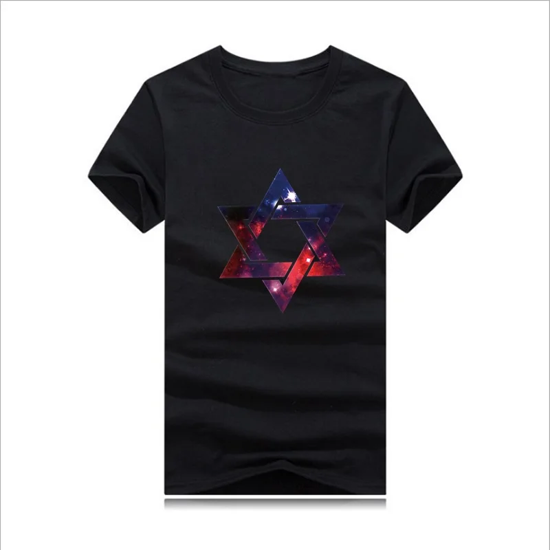 

Men's round neck printed fashion t-shirt 2020 summer new short-sleeved cotton T-shirt Tee shirt Polyester Top T shirt 5XL black
