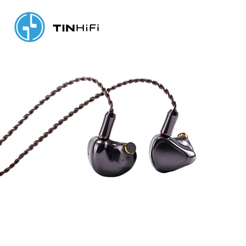 

TINHIFI T5 In Ear Earphone 10mm DOC Driver HIFI Metal Headphones Monitor Music Headset Wired Earbuds TINHIFI T2 PLUS T2 T4 P2 P1