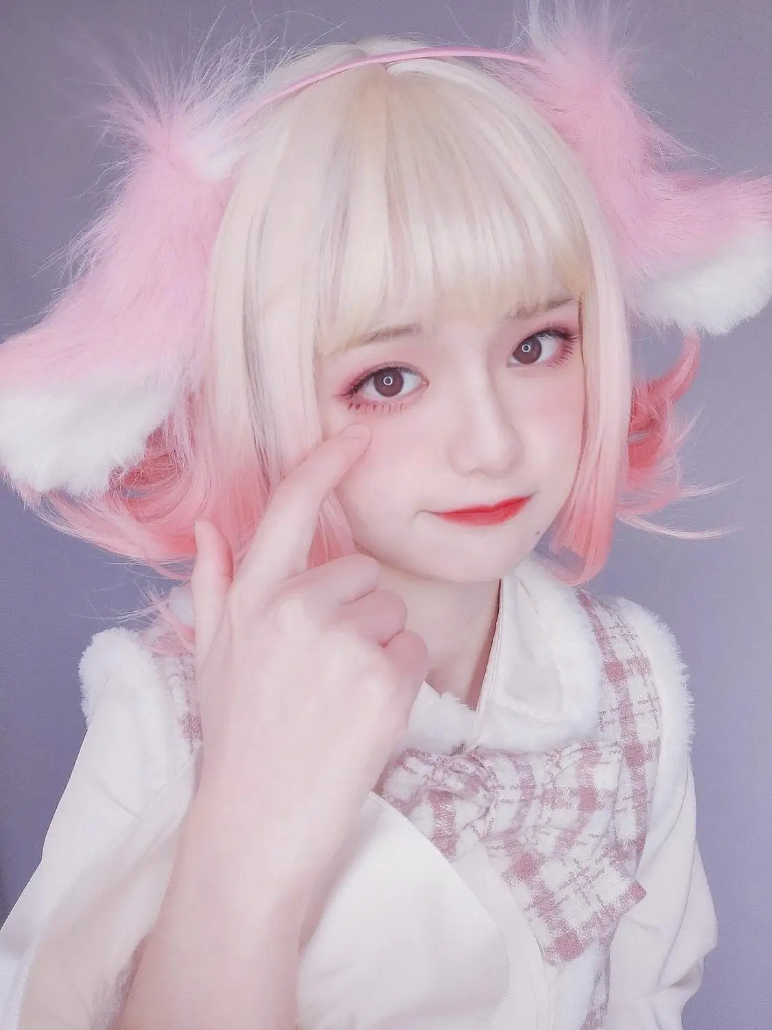 Повязка на голову ручной работы с эмуляцией вислого уха кролика имитация зверя