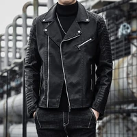 new mens autumn and winter men high quality fashion coat leather jacket motorcycle style male business casual jackets men 3xl