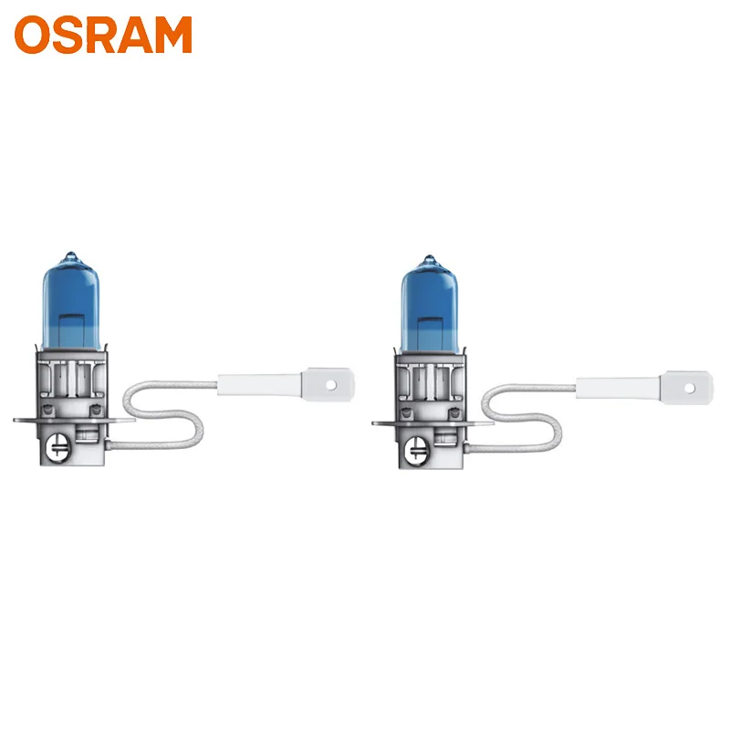 OSRAM H3 62151CBA Галогенные Противотуманные лампы холодный синий Advance 12V 55W Авто