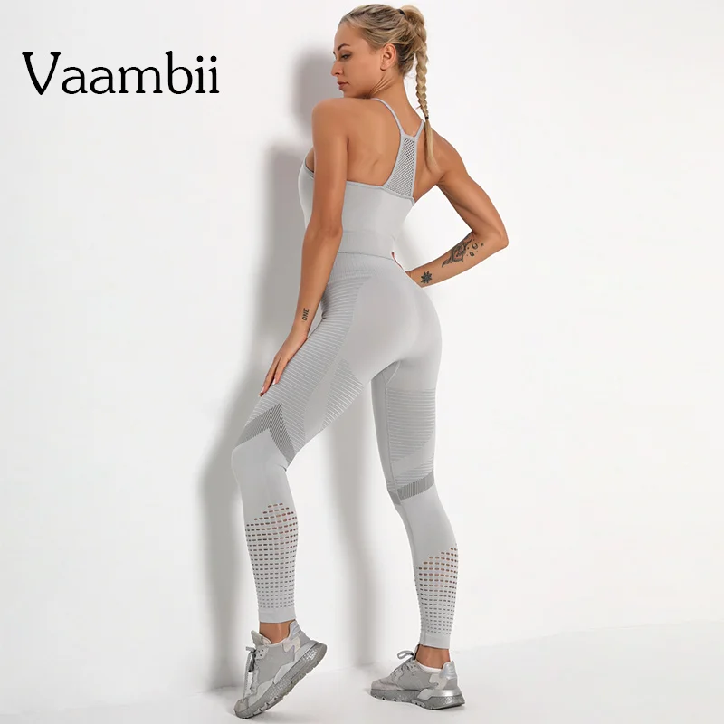 

Running Pants Bras For Women Fashion Two Piece Set Seamless Suits For Fitness Suit Tracksuit Female Summer Women's Clothing