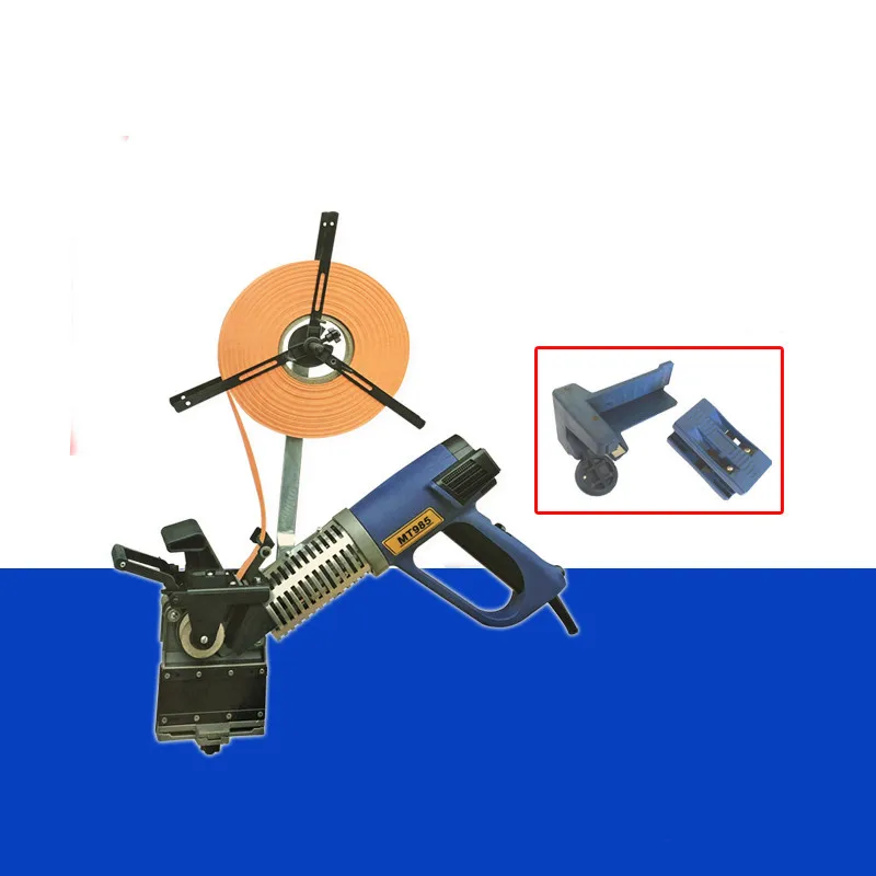 МТ985 Маленький портативный ручной кромкооблицовочный станок для изготовления изделий из дерева с изгибами домашний инструмент для улучшения интерьера.