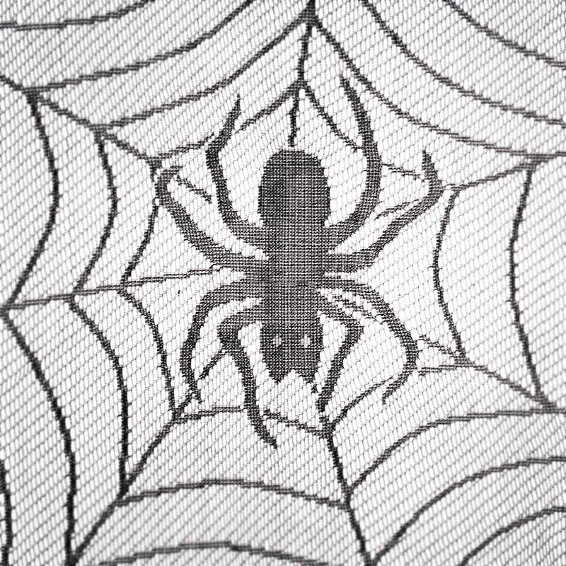 Короткие черные кружевные занавески для гостиной кухонного стола покрытие