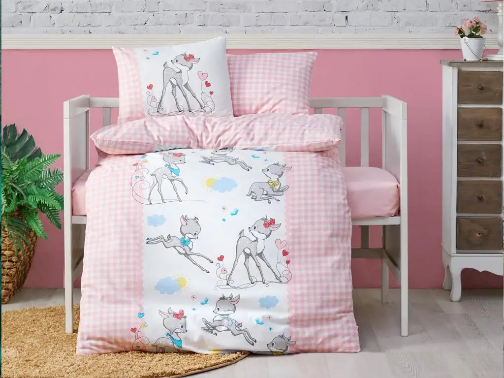 

Cottonbox babyi детское пуховое одеяло набор розовых чехлов