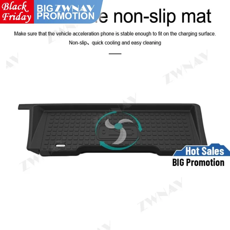 

Автомобильное беспроводное зарядное устройство QI для BMW 4 серии/3 серии 2016-2019, автомобильный держатель для телефона с инфракрасной быстрой беспроводной зарядкой для iphone/Samsung