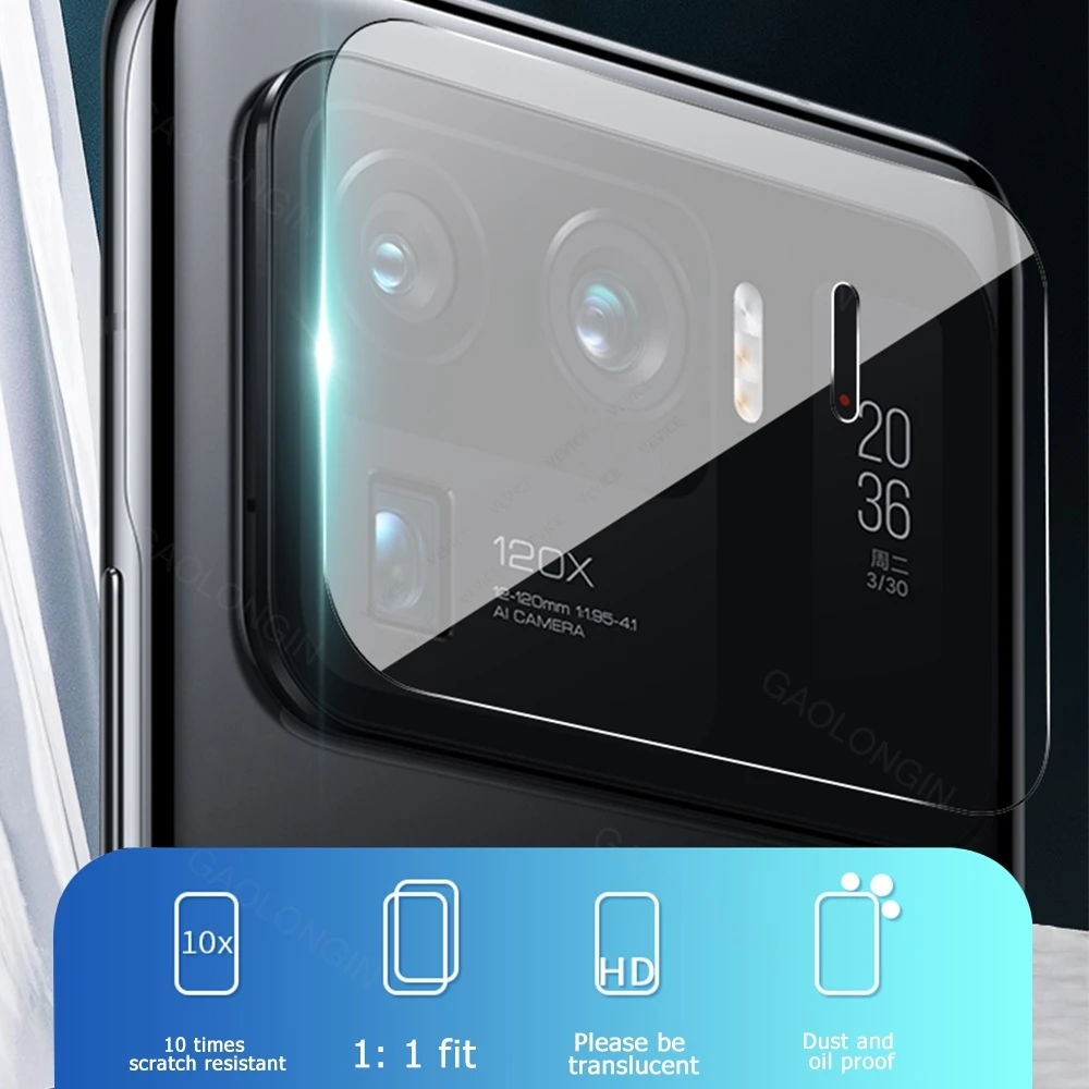 5pcs full cover camera screen protector for xiaomi mi 11 ultra lens film for xiaomi mi 11 ultra lite tempered glass protective free global shipping