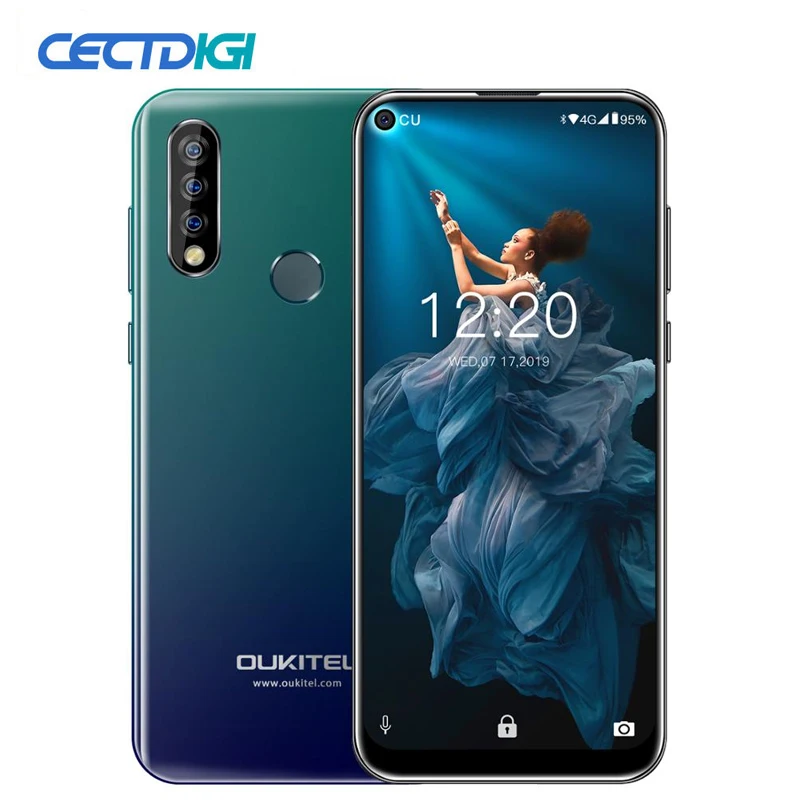 Смартфон OUKITEL C17 Pro MT6763 4 Гб ОЗУ 64 ПЗУ Восьмиядерный на базе Android экран 6 35 дюйма 19:9