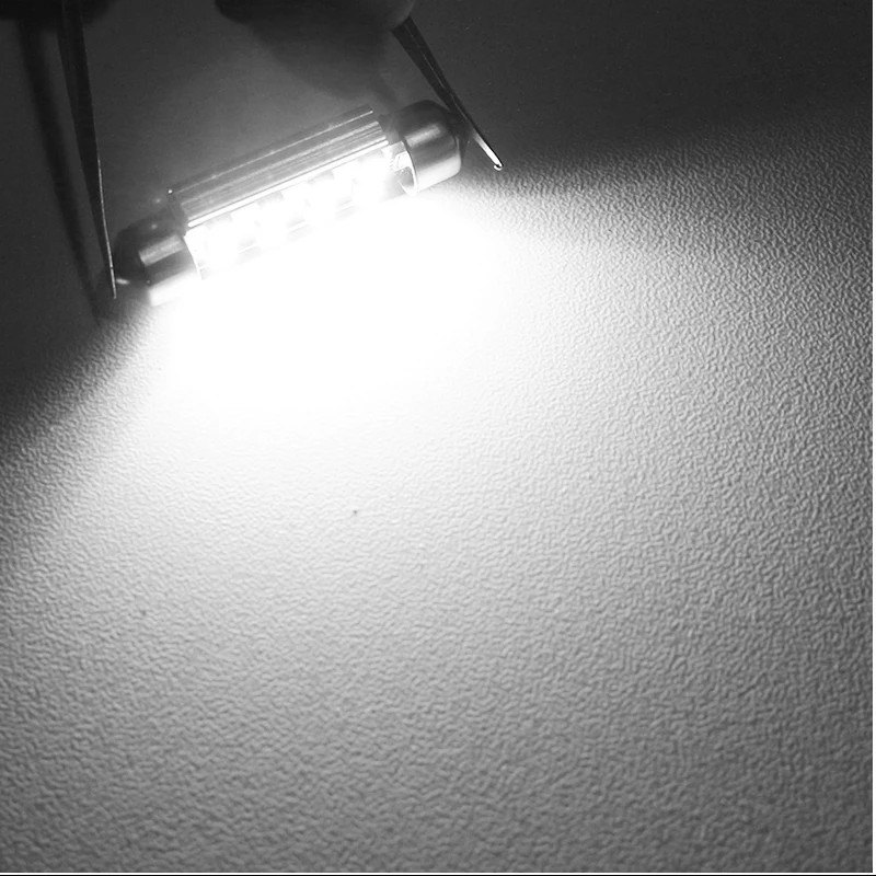 2шт новые 31 мм 36 39 41 8SMD 12SMD 2835 C5W CANBUS без ошибок Светодиодные Автомобильные номерные