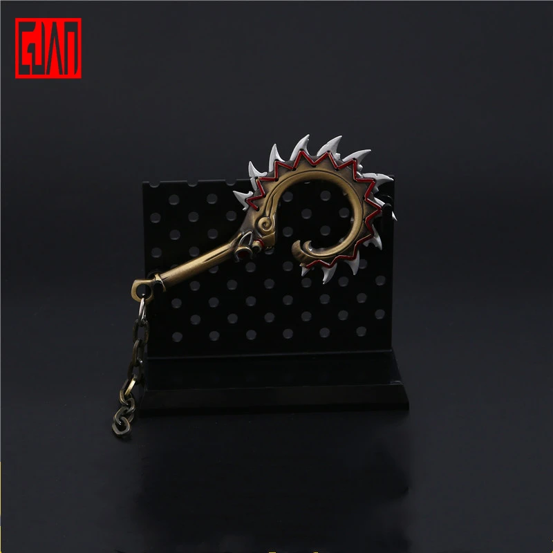 

Alloy Sword Toy Game Surrounding 11 Cm Road Rage Indigenous Skin Weapon Model Metal Ornaments Not Edged