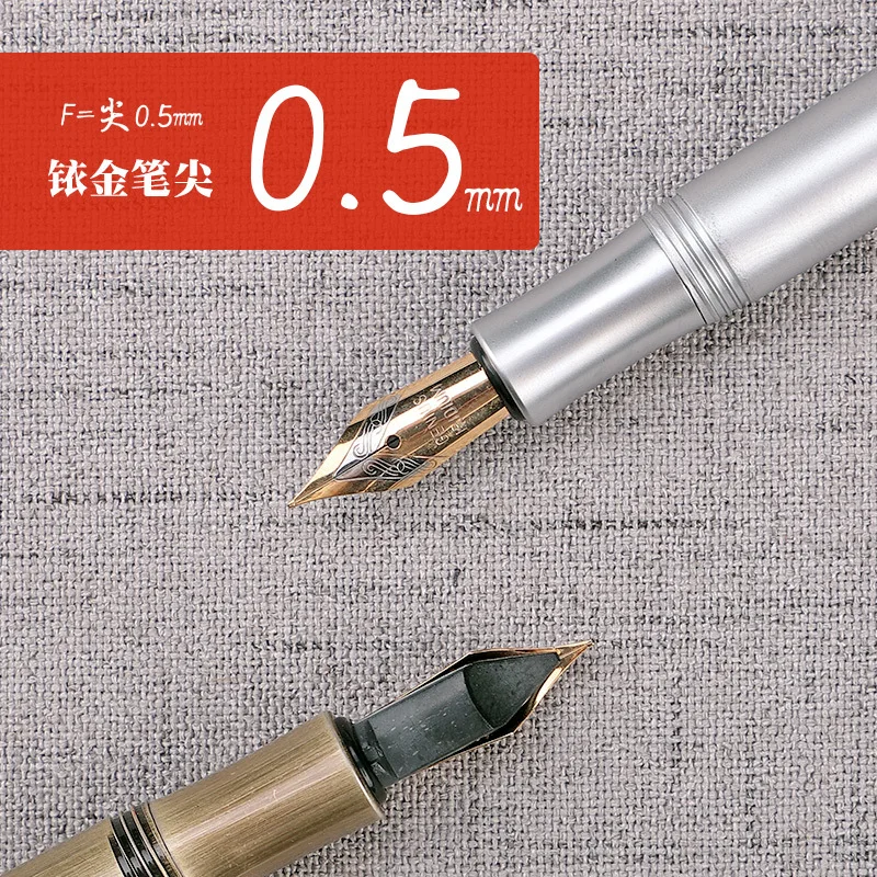 

Luxury Retro Fountain Pen Ink Pen Nib 0.5mm/1.0mm Caneta Tinteiro Office Stylo Plume Penna Stilografica Drop Shipping