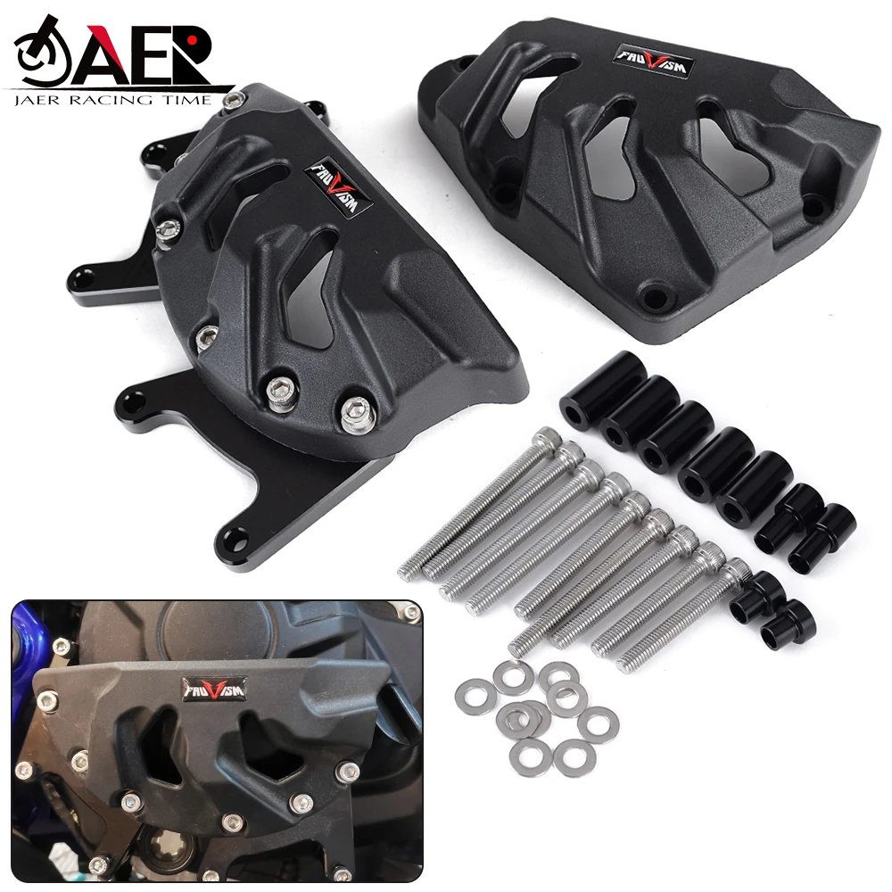 

Motorcycle Engine Stator Cover Engine Cover Protector for Yamaha MT-03 MT03 MT 03 2015-2019 YZF R3 R25 2015-2018