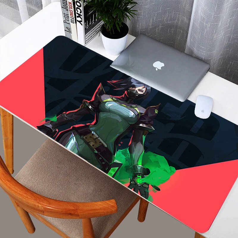 

Valorant 90x40cm Large XL Mouse Pad Anti-slip Extra Big Size Rubber Mousepad Gaming Gamer Mouse Keyboard Mat