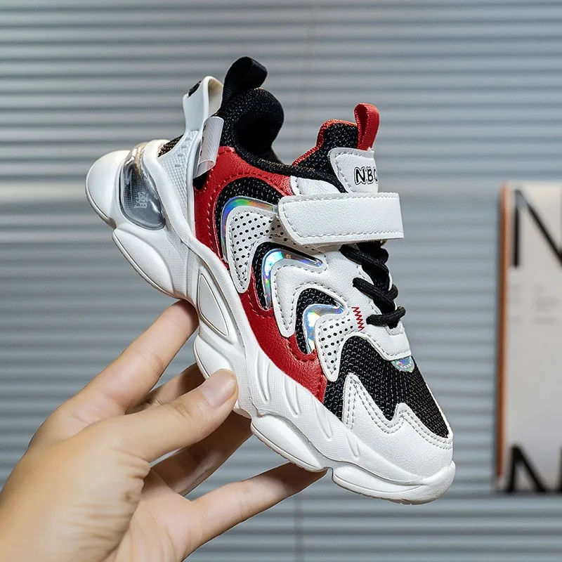 

2021 Autumn Children's Fashion Sports Shoes Boys Running Leisure Breathable Outdoor Kids Shoes Girls Lightweight Sneakers Shoes